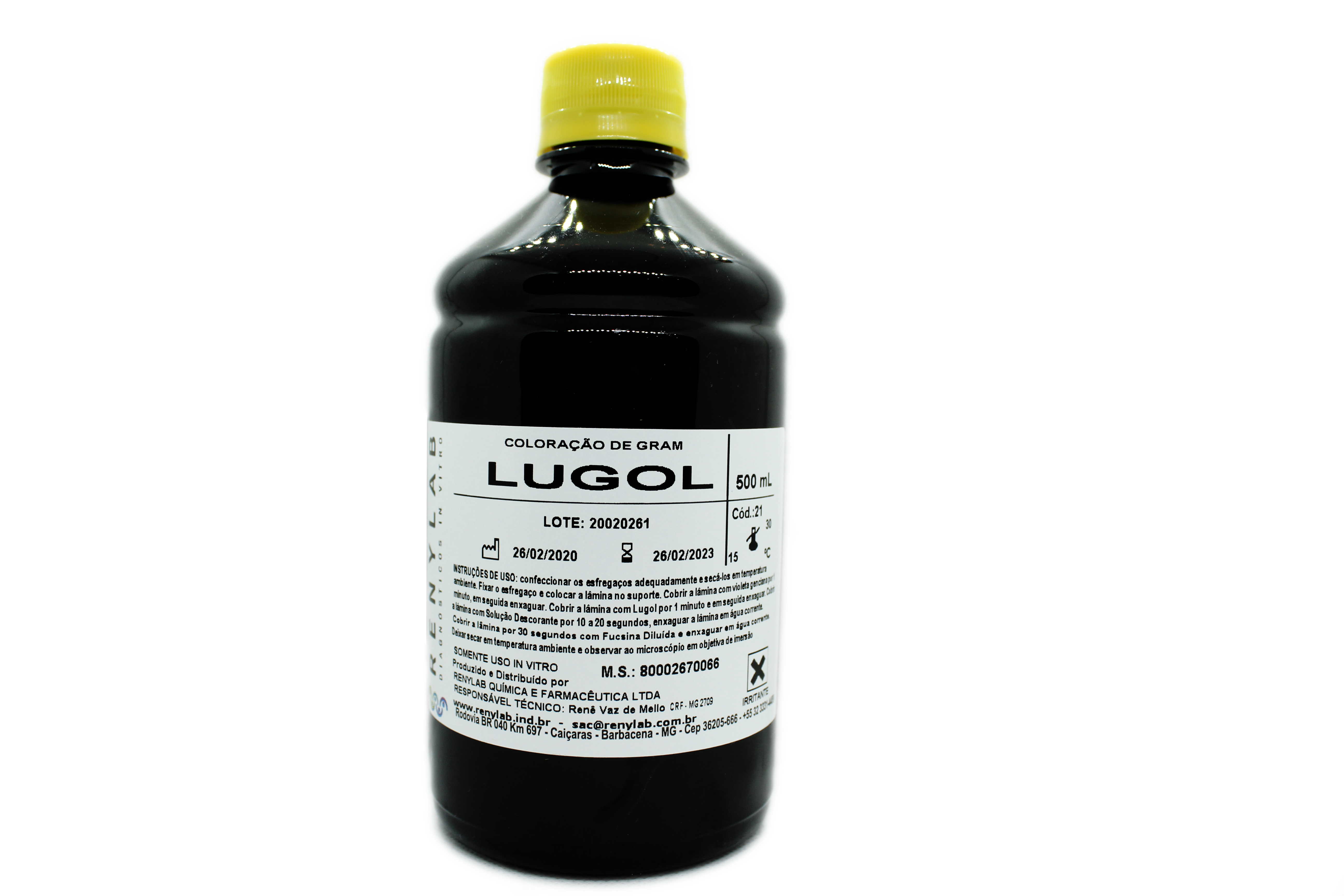 Lugol p/ GRAM